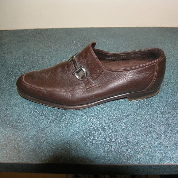 Salvatore Ferragamo Bit Loafers Size 8 EE